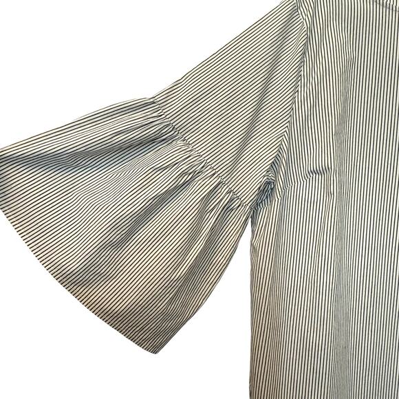 Chaps Bell Sleeve Striped Dress XXL - Picture 3 of 8